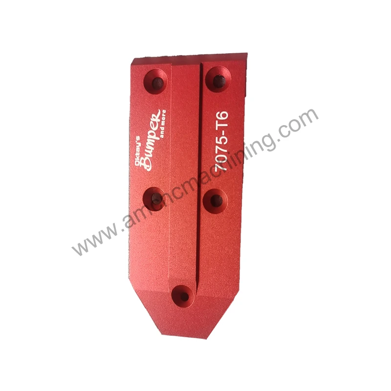 red cnc milling components 1